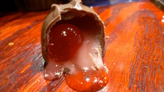 Chocolate covered cherry