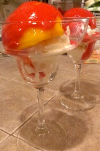 Peach Melba