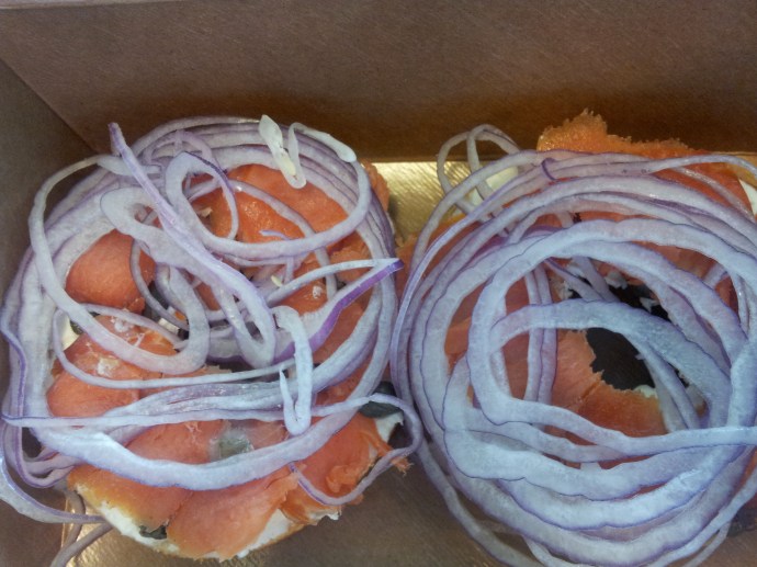 A little heavy on the red onion, but oh so good!